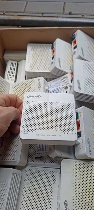 10x DASAN H665 GPON ONT 1X GE router NAT / bridge  - FV