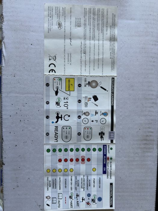 Sistema eletrónico para proteção de bombas Safematic