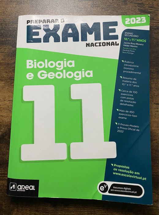 Livro Preparar o Exame Nacional Biologia e Geologia