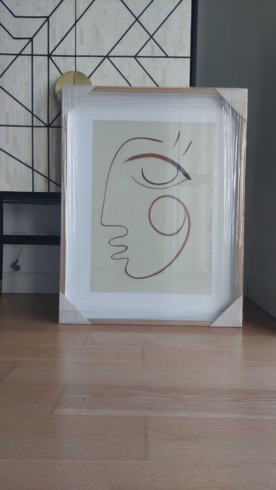 Quadro com serigrafia da PAPER COLLETIVE da AREA STORE - NOVO