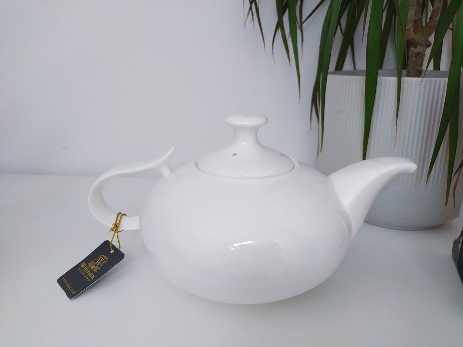 Zestaw porcelanowy, Imbryk, dzbanek do herbaty, na mleko, cukiernia
