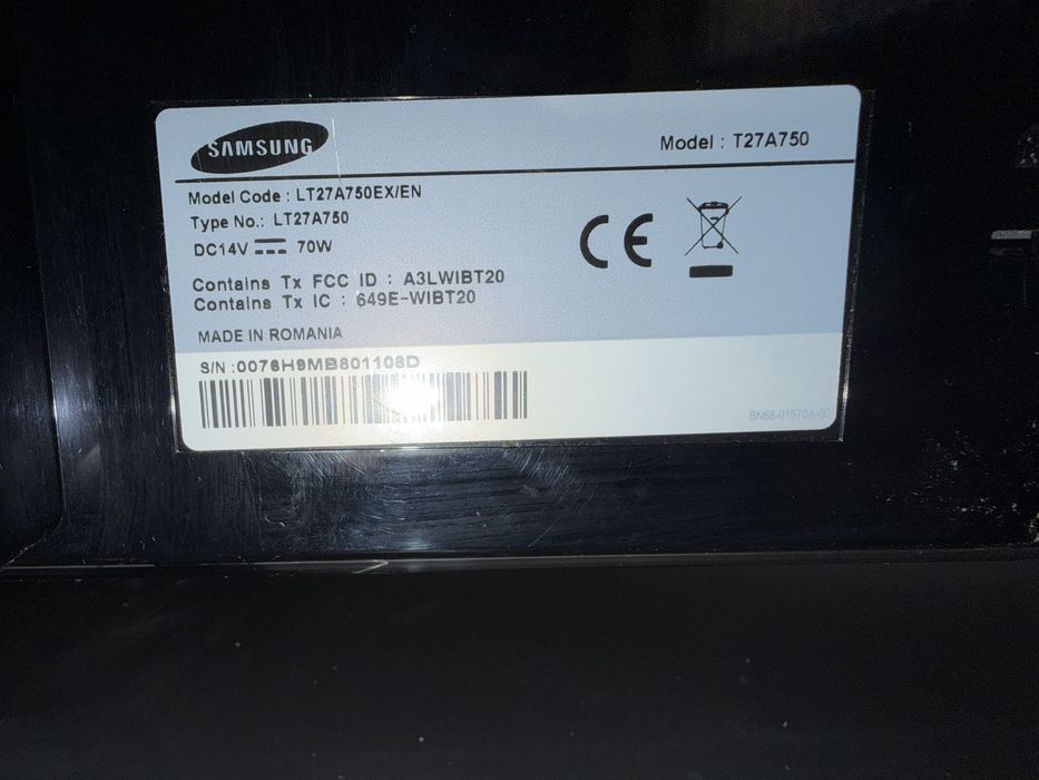 Monitor Samsung SyncMaster 27” +TV