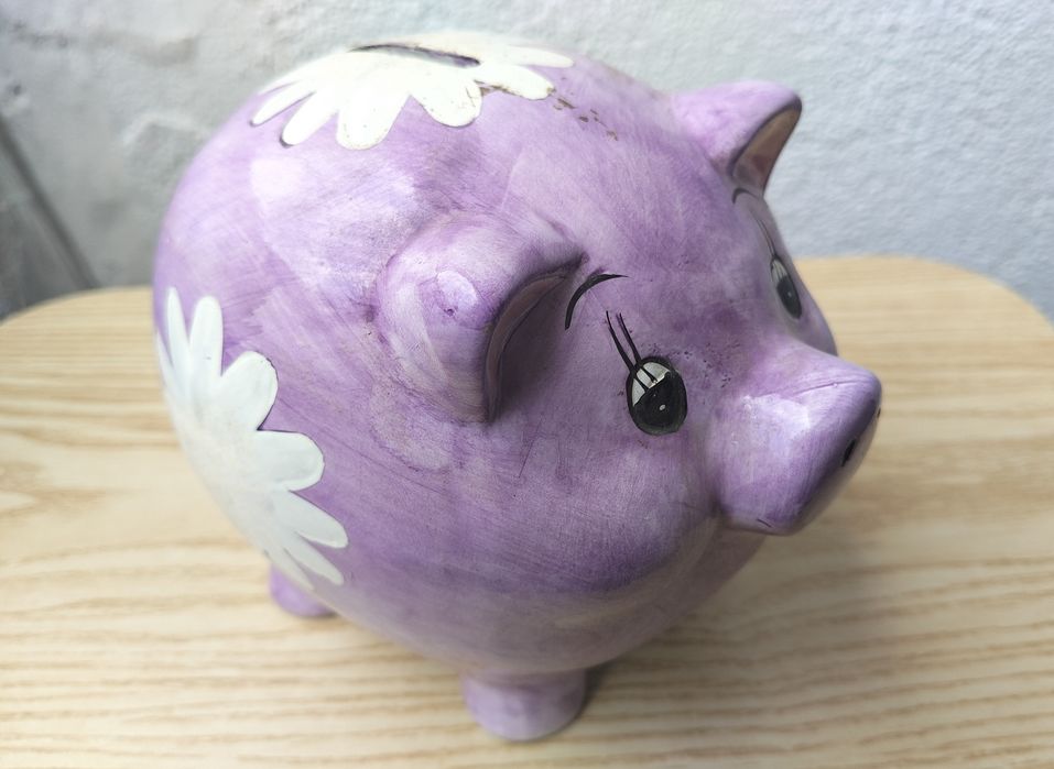 Świnka-skarbonka ceramiczna