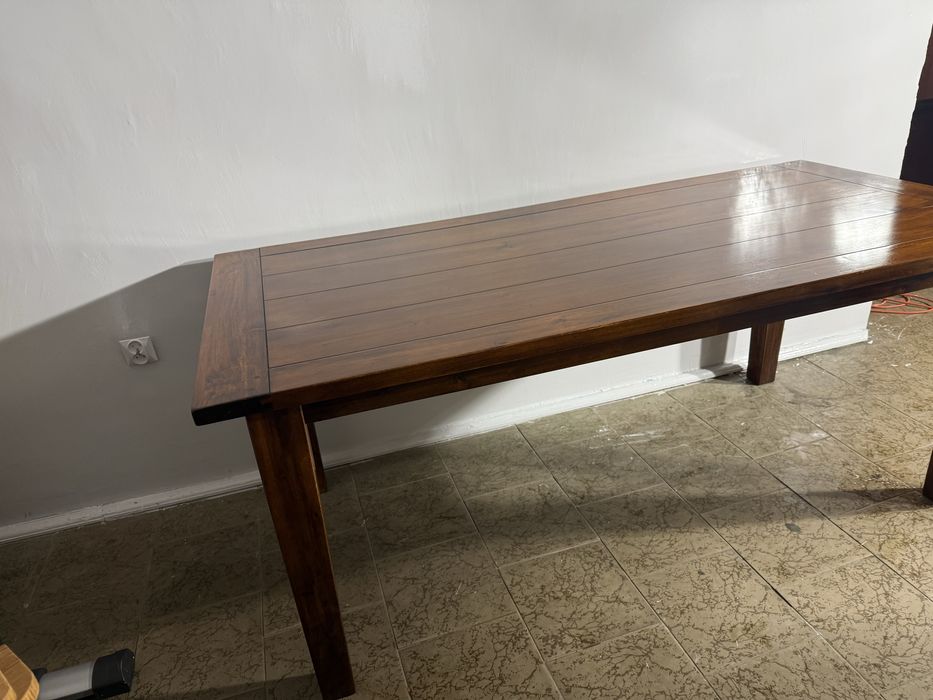 Duży stół drewniany solidny masywny