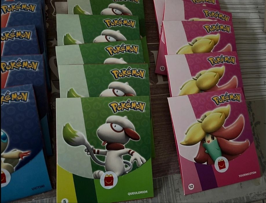 McDonald's Pokémon Saquetas de Cartas