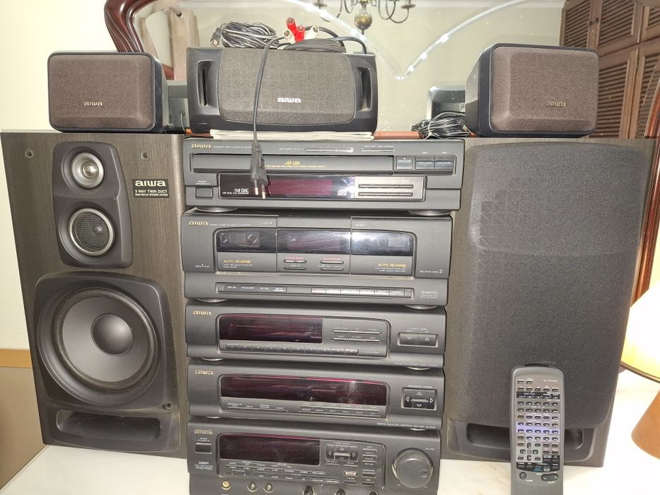 Aparelho de  música  antigo
