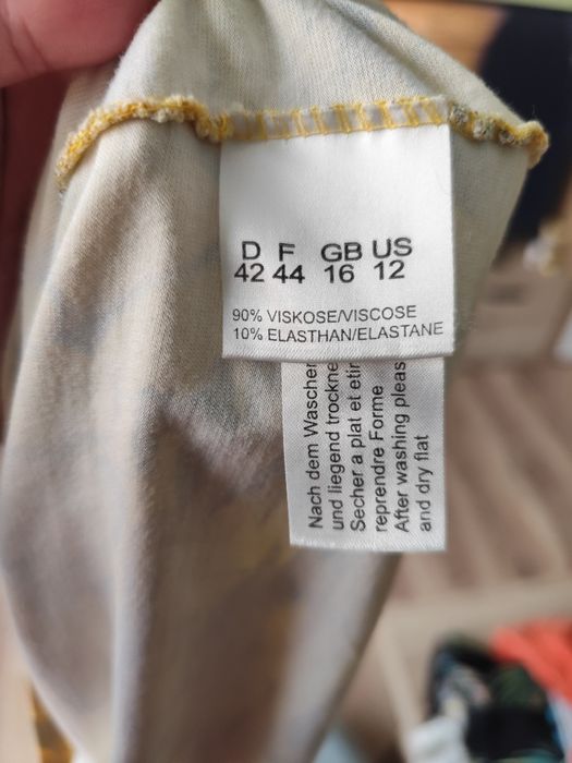 Top w banany r. XXL/44 90% wiskoza