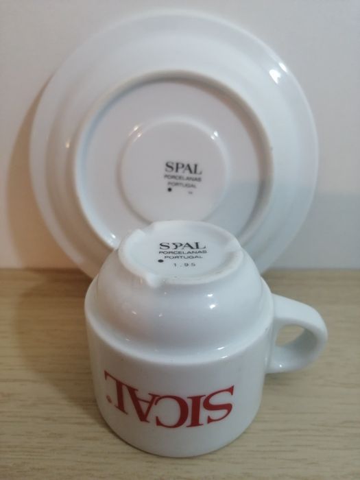 Chávenas chá e café SICAL anos 90