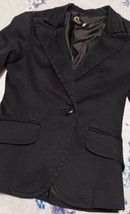 Blazer preto mulher tamanho XS/S