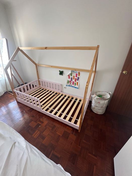 Cama Montessori Rosa