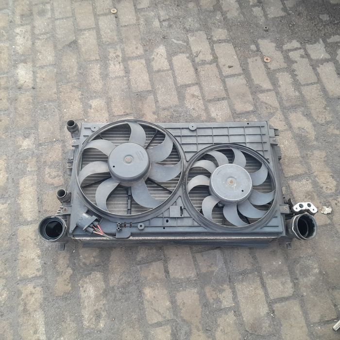 Komplet chłodnica 1.9tdi vw golf plus octavia Leon altea audi a3