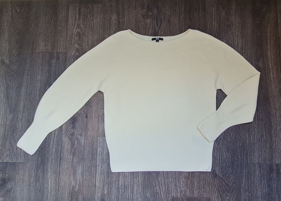 Бавовняний жіночий джемпер/светр Uniqlo (р M,L)