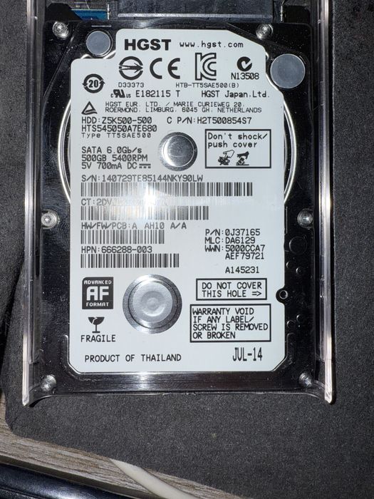 Жесткий диск 500 gb
