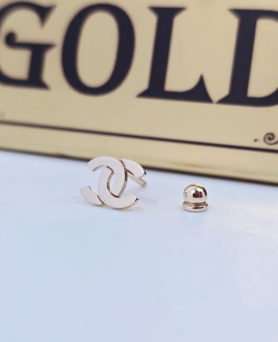 Złoty kolczyk piercing próba 585 14k