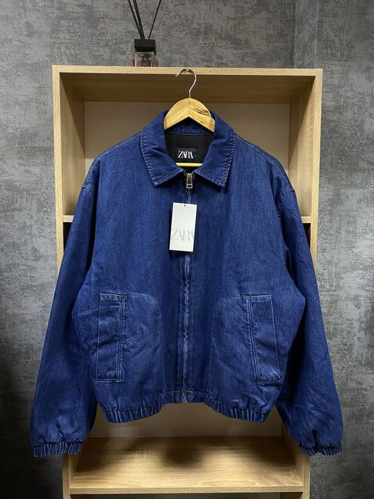 Нова человіча. джинсова куртка Zara