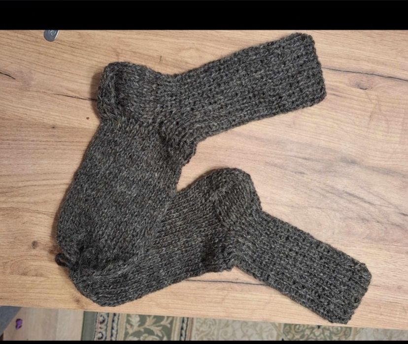 Rękawiczki i skarpetki wełniane