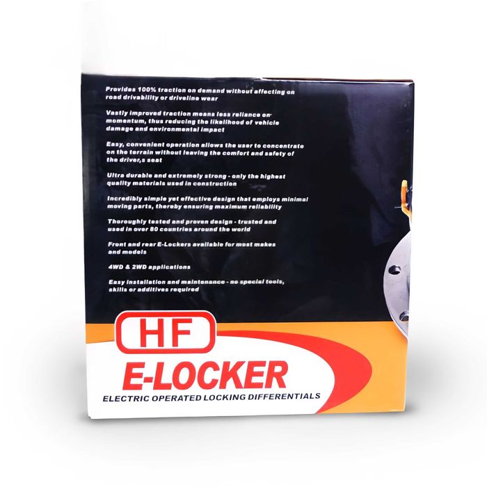 Bloqueio HF Locker elétrico Nissan Patrol 260 + GR Y60 + Y61 31 Estria