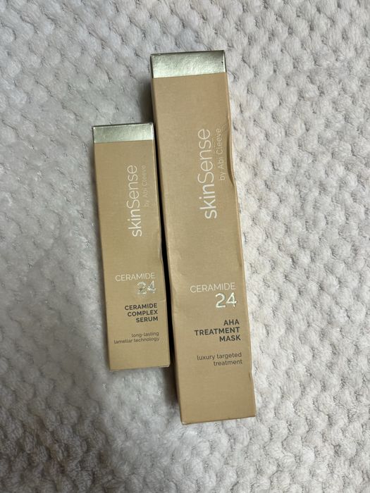 Serum i maska skinSense