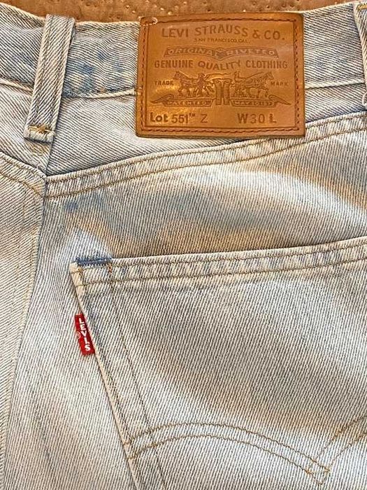 Levi’s Regular Calças de ganga ‘551Z Straight Crop