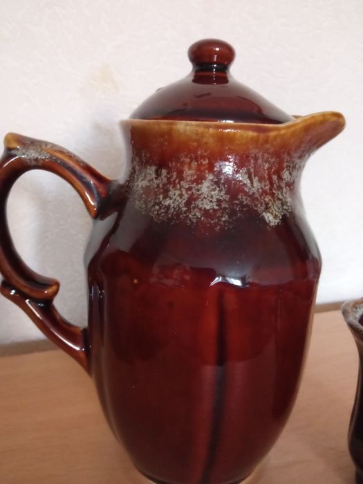 Графин+ чашка. Керамика. Обмен.