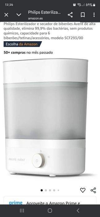 Estelerizador Phillips Avent