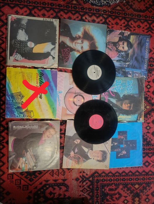 Пластинки вінілові