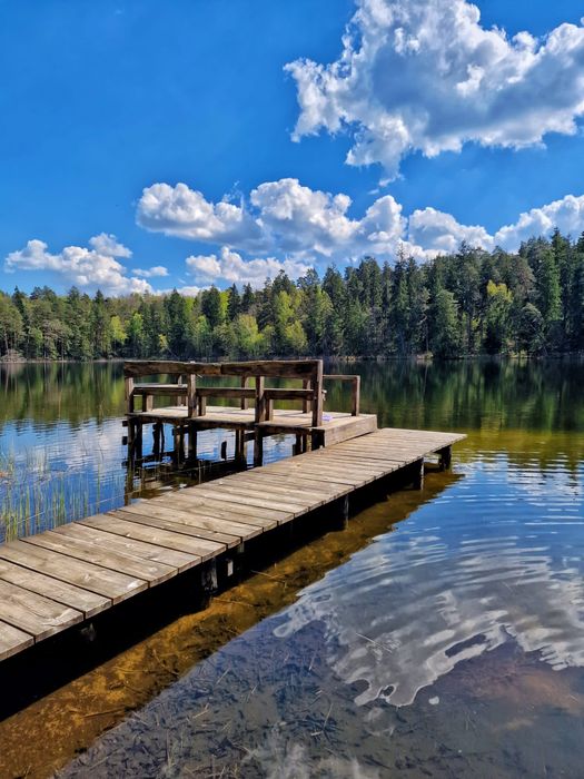 Domek Letniskowy z Prywatną Plażą