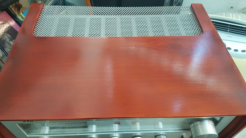 JVC JR-S61M Receiver C/ Wooden case64409142626433123