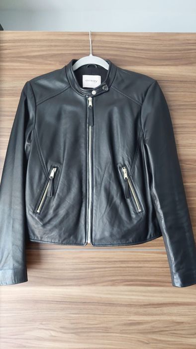 Kurtka skórzana ramoneska czarna M