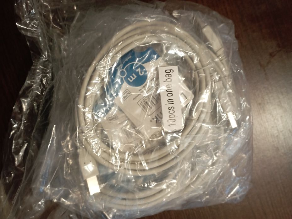 Kabel USB typ A USB typ B logilink 2m 10szt!!!