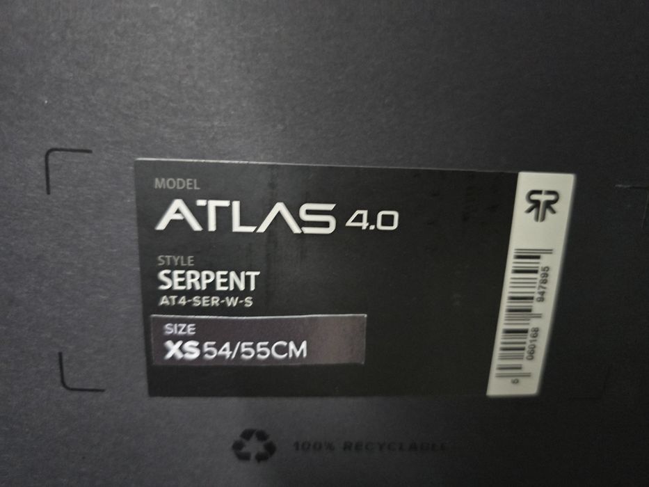 Capacete Ruroc Atlas 4.0 carbon Serpent