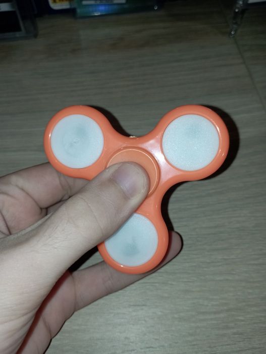 Fidget Spinner laranja