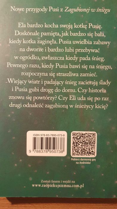 Książka dla dzieci Mgiełka, Psotka, Pusia, Alfik. Seria 4 książek dla