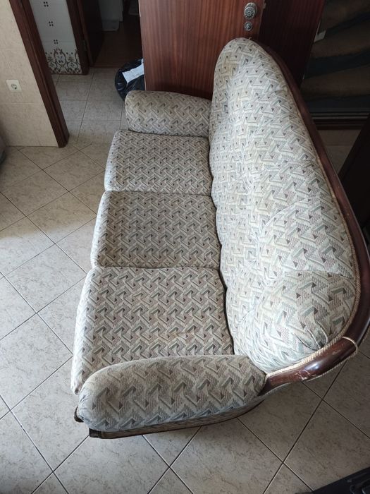 Sofá Cama 3 lugares + 2 sofás de 1 pessoa