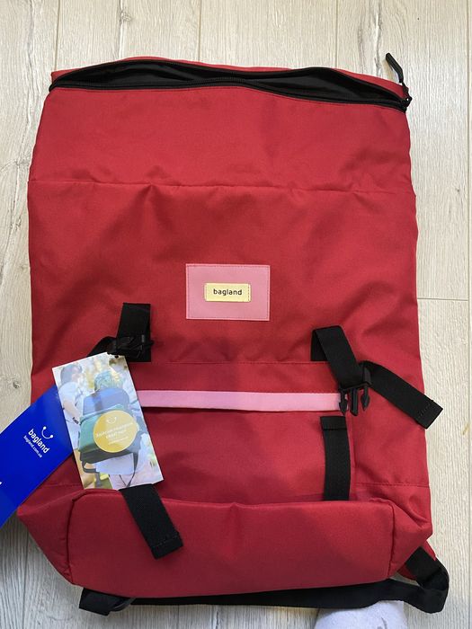 Рюкзак Роллтоп Bagland Holder 25 Л. Червоний