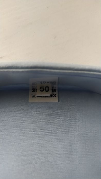 Koszula niebieska krótki rękaw z pagonami Policja