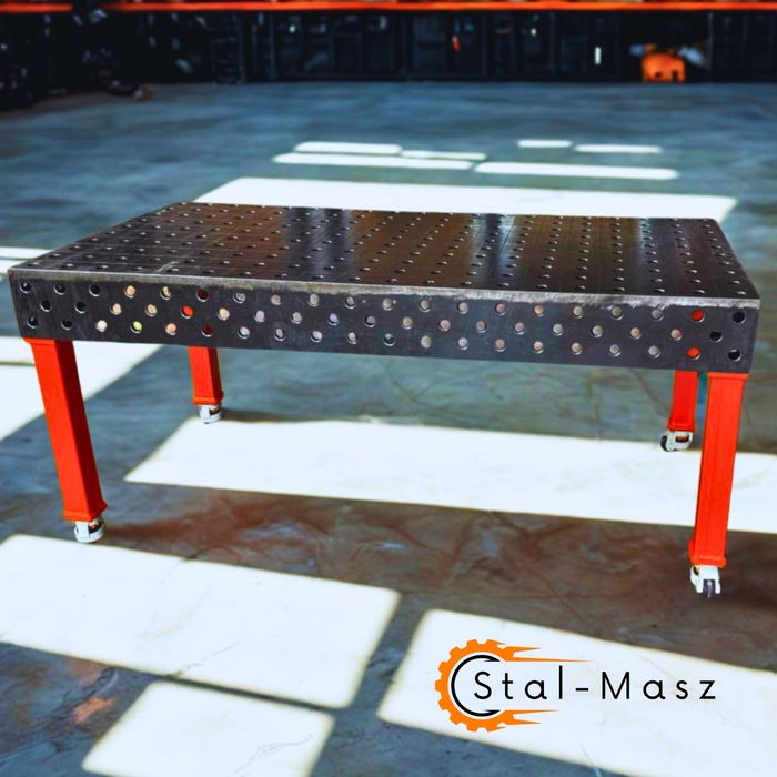 Stół spawalniczy montażowy 1000x2000x200x15 fi 28