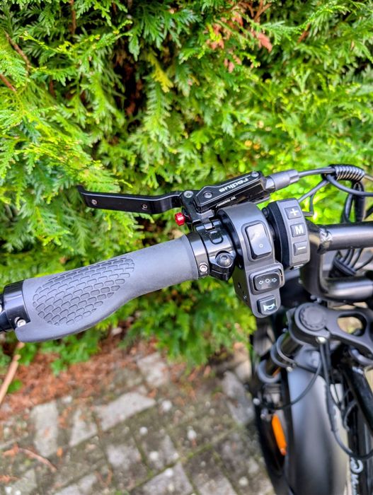 Bicicleta elétrica estilo Moto YOUIN Miami (só 10Km uso)
