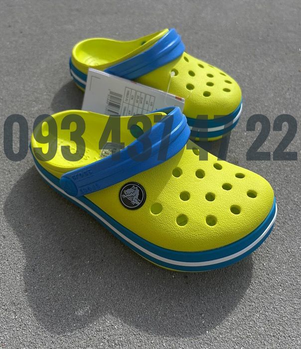 Дитячі крокси Сабо Crocs Kids Crocband Clog для хлопчиків та дівчаток