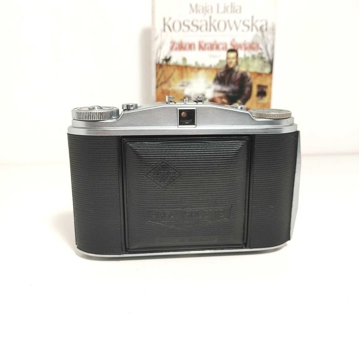 Analogowy aparat mieszkowy AGFA Isolette II lens 85mm 1:4,5 Prontor SV