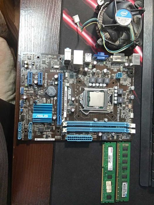 Продам ПК (P8H61-MX - INTEL PENTIUM G870 3.1GHz)
