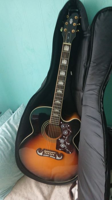 Гітара Epiphone EJ-200CE/VS
