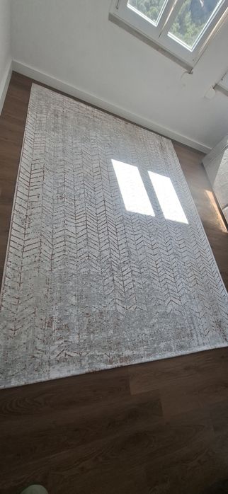 Tapete belga Jacob's Ladder 2,30x3,30 8mm espessura 100% algodão