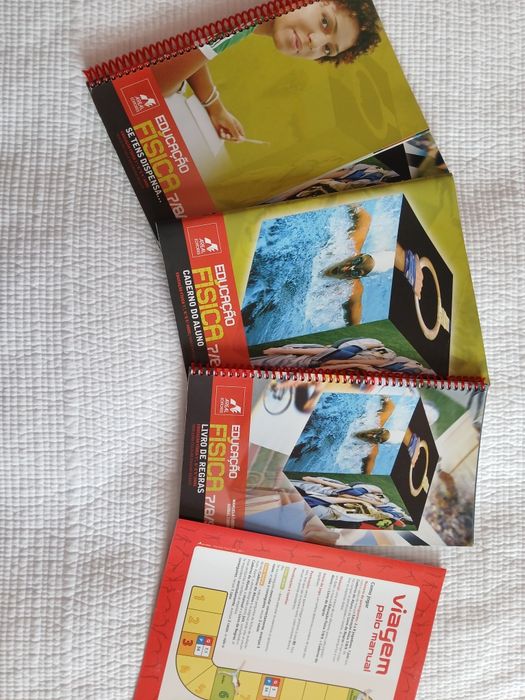 Manual Educação Física com Caderno do Aluno e Regras - 7°|8°|9°Anos