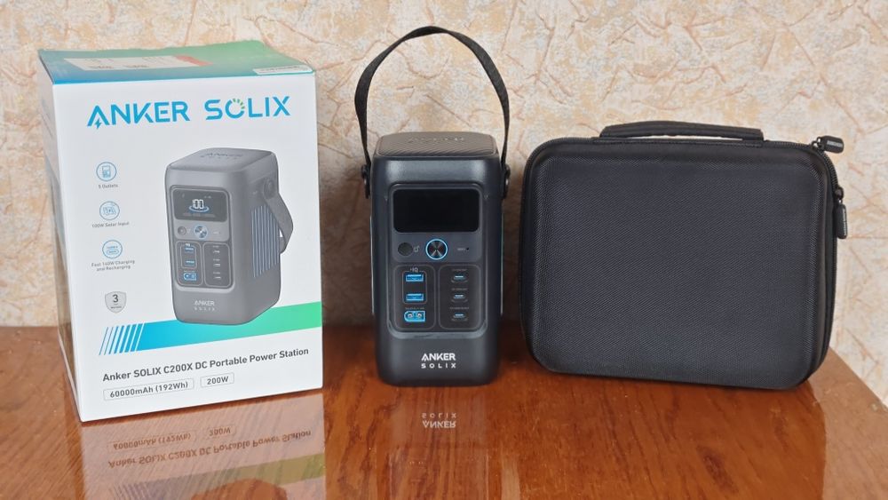 Зарядная станция павербанк + кейс Anker c200 dc powerbank c300 c300x