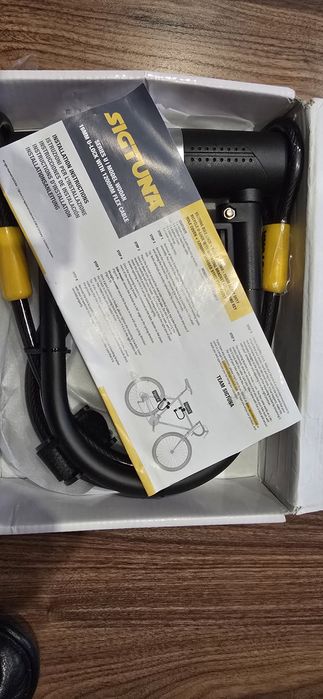 Cadeado bicicleta profissional SigTuna