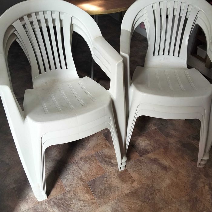 4 cadeiras de jardim