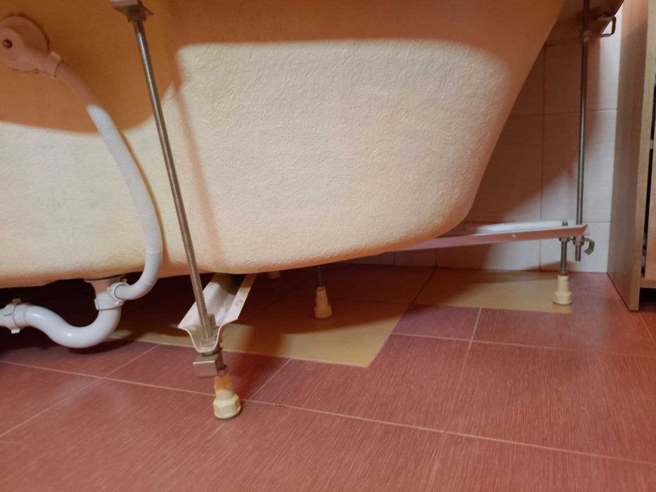 Ванна акрилова Ravak Rosa 170*110 з панеллю кріпленням + підголовник