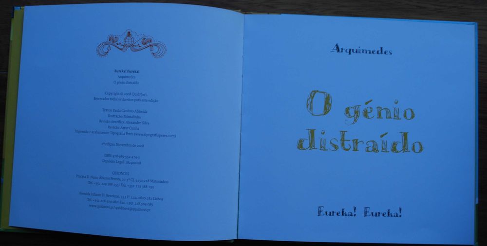 O Génio Distraído "Eureka! Eureka" - Arquimedes