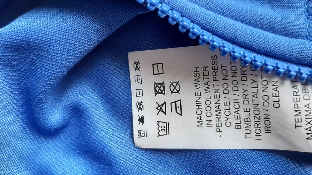 Худи на змейке PUMA синего цвета